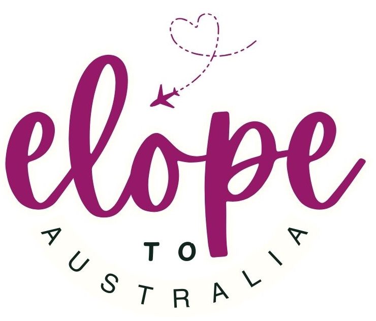 E2A LOGO Pink Black | Elope to Australia